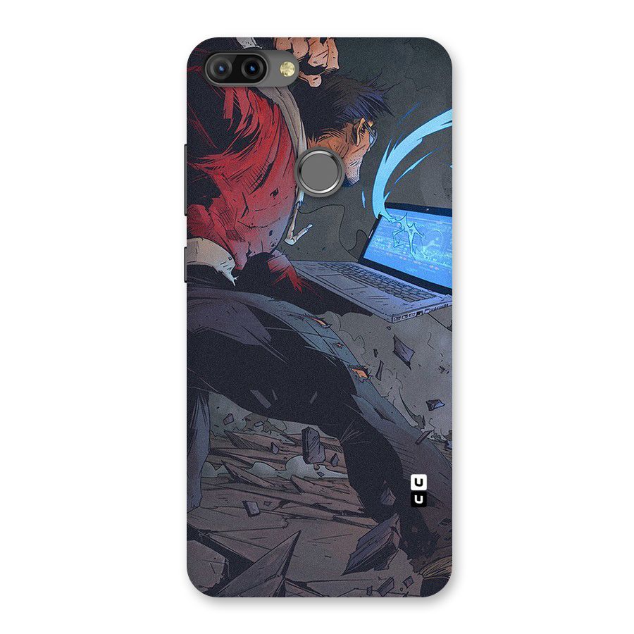 Angry Programmer Back Case for Infinix Hot 6 Pro
