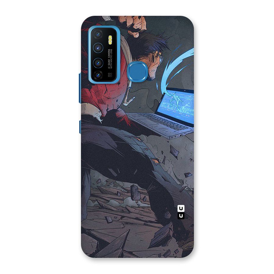 Angry Programmer Back Case for Infinix Hot 9