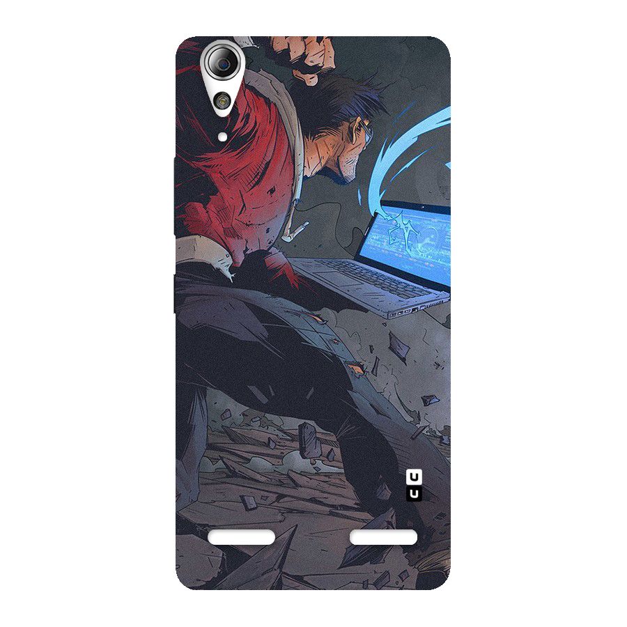 Angry Programmer Back Case for Lenovo A6000 Plus
