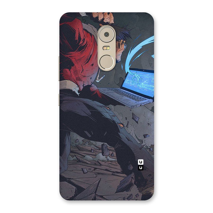 Angry Programmer Back Case for Lenovo K6 Note