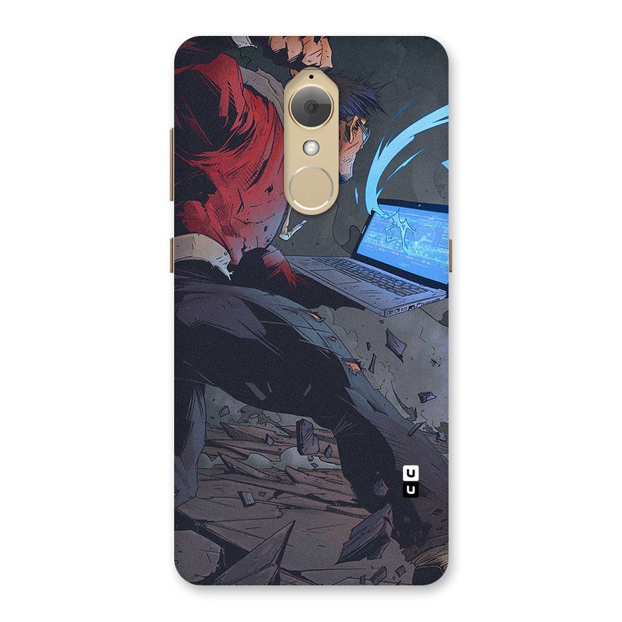 Angry Programmer Back Case for Lenovo K8