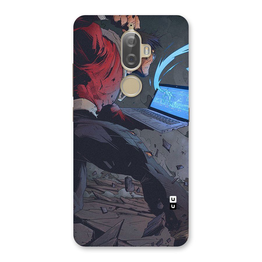 Angry Programmer Back Case for Lenovo K8 Plus