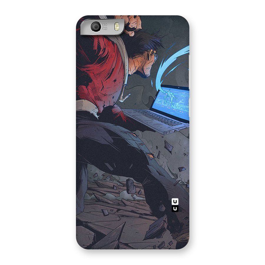 Angry Programmer Back Case for Micromax Canvas Knight 2