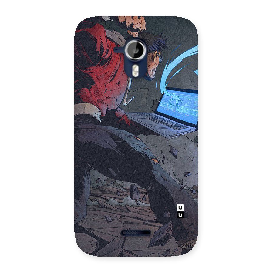 Angry Programmer Back Case for Micromax Canvas Magnus A117
