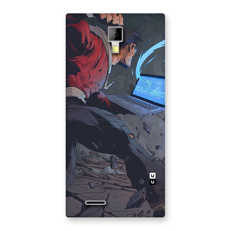 Angry Programmer Back Case for Micromax Canvas Xpress A99