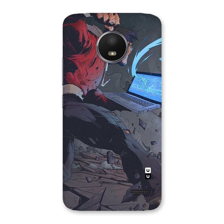 Angry Programmer Back Case for Moto E4