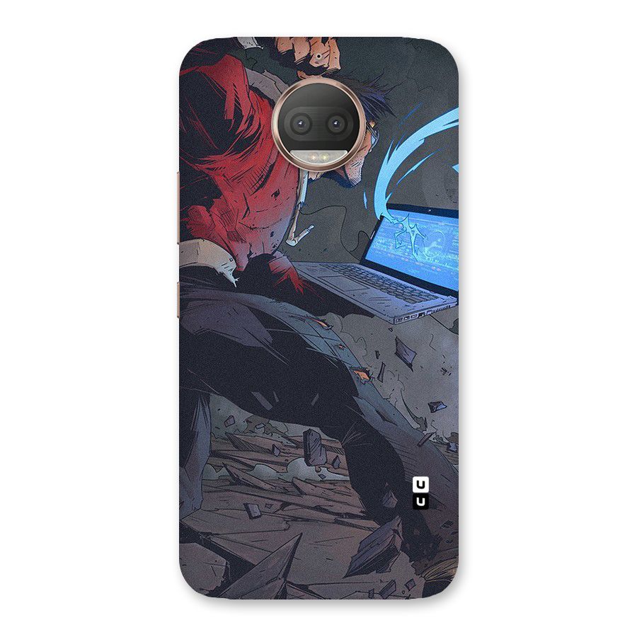 Angry Programmer Back Case for Moto G5s Plus