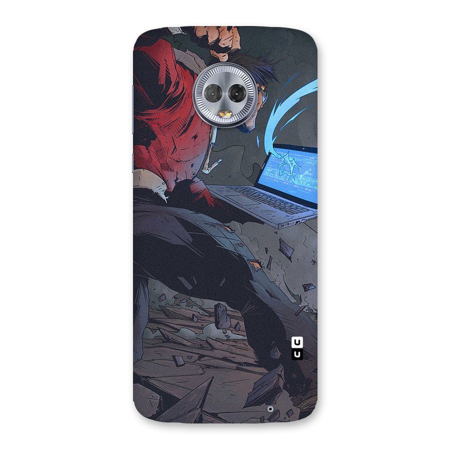 Angry Programmer Back Case for Moto G6 Plus