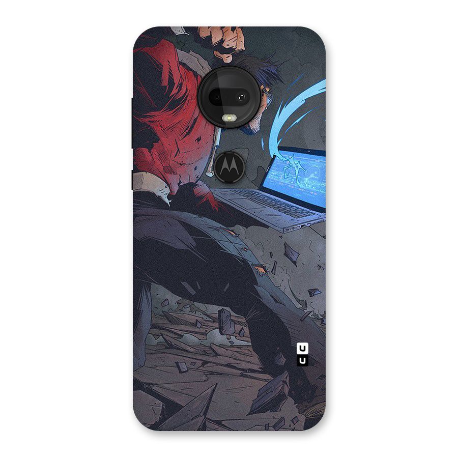 Angry Programmer Back Case for Moto G7