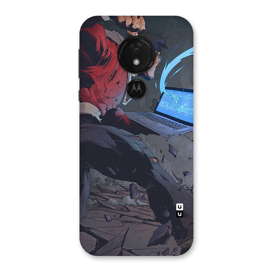 Angry Programmer Back Case for Moto G7 Power