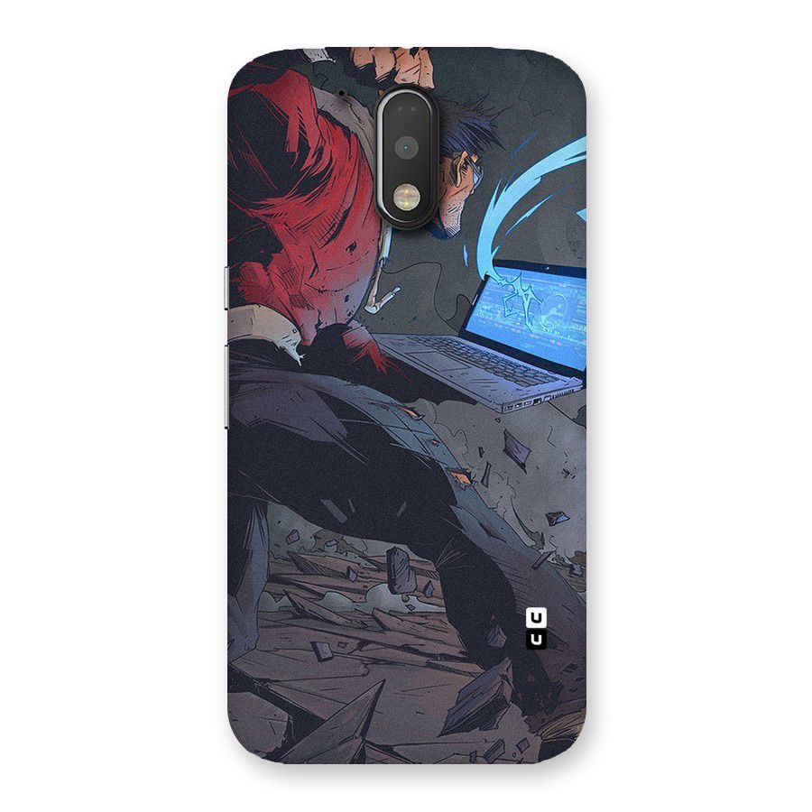Angry Programmer Back Case for Motorola Moto G4 Plus