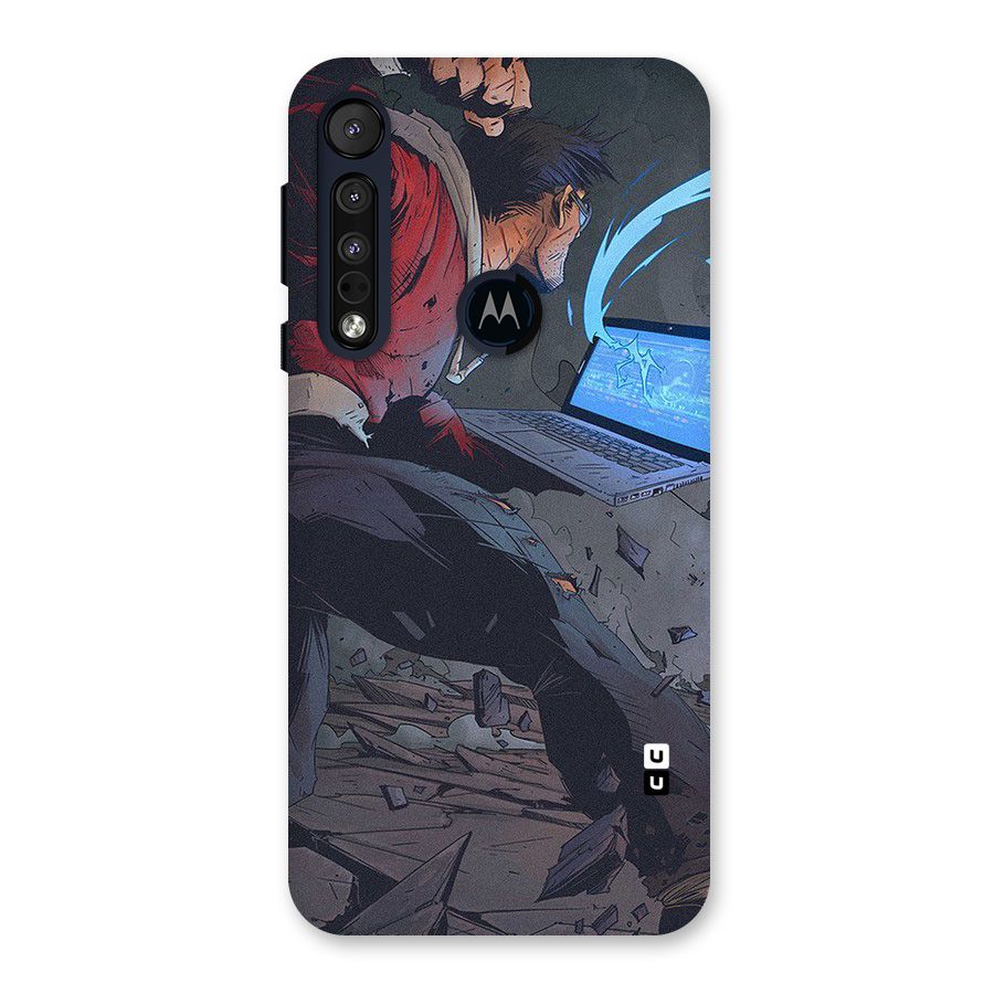 Angry Programmer Back Case for Motorola One Macro