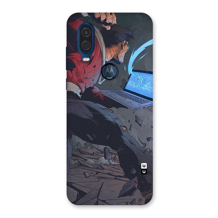 Angry Programmer Back Case for Motorola One Vision