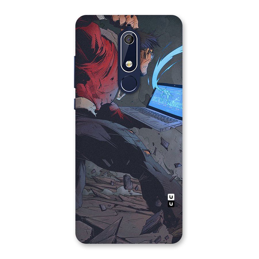 Angry Programmer Back Case for Nokia 5.1