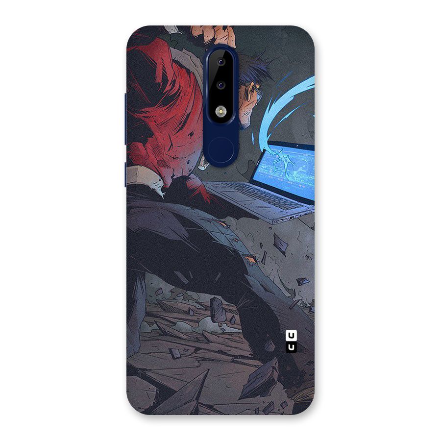 Angry Programmer Back Case for Nokia 5.1 Plus