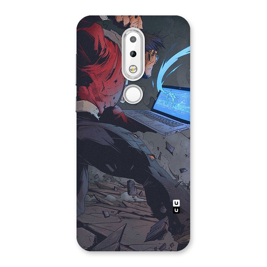 Angry Programmer Back Case for Nokia 6.1 Plus