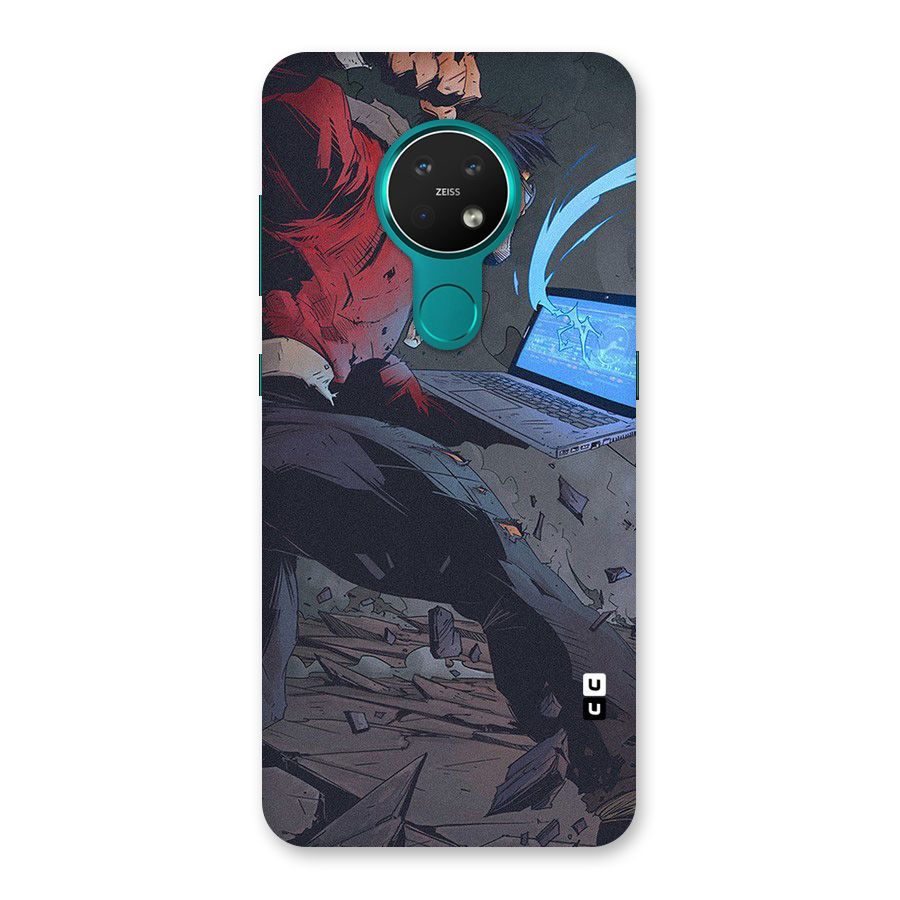 Angry Programmer Back Case for Nokia 7.2