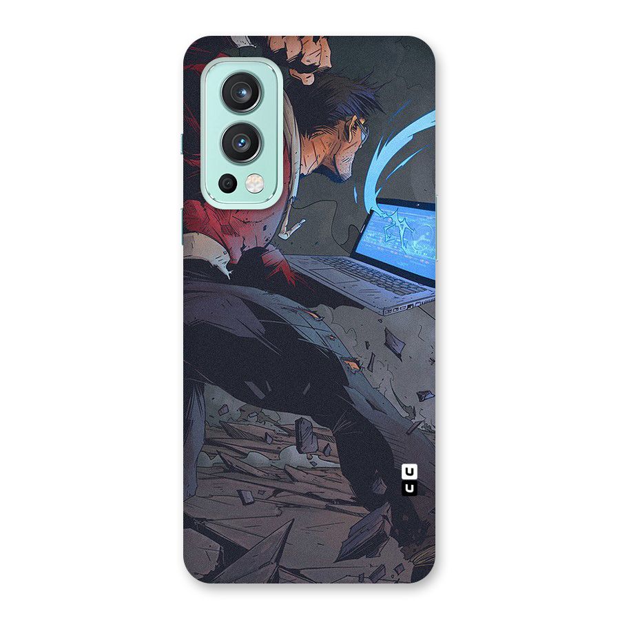 Angry Programmer Back Case for OnePlus Nord 2 5G