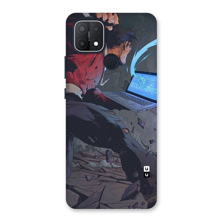 Angry Programmer Back Case for Oppo A15