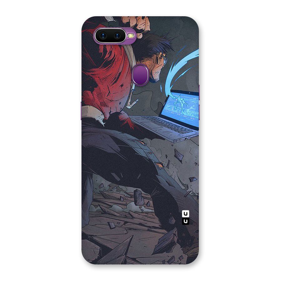 Angry Programmer Back Case for Oppo F9