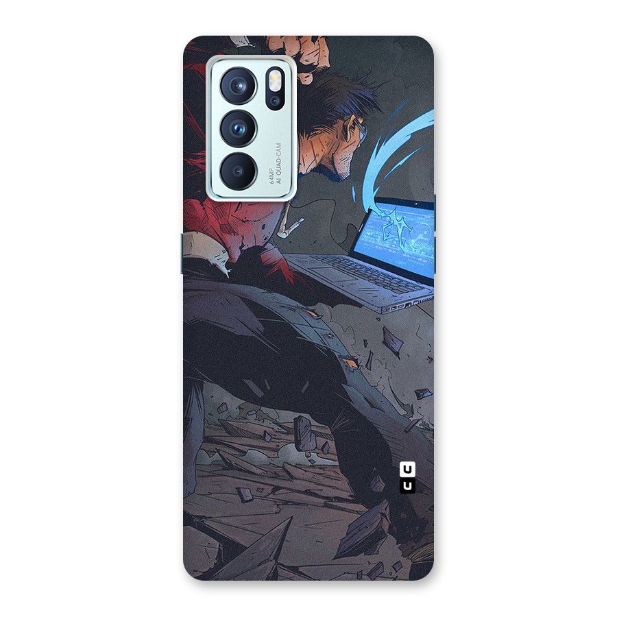 Angry Programmer Back Case for Oppo Reno6 Pro 5G