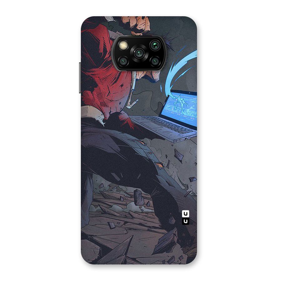 Angry Programmer Back Case for Poco X3