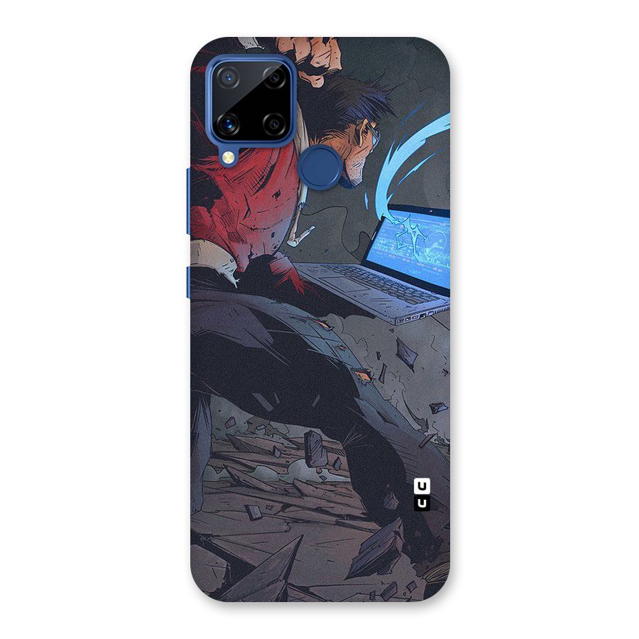 Angry Programmer Back Case for Realme Narzo 30A