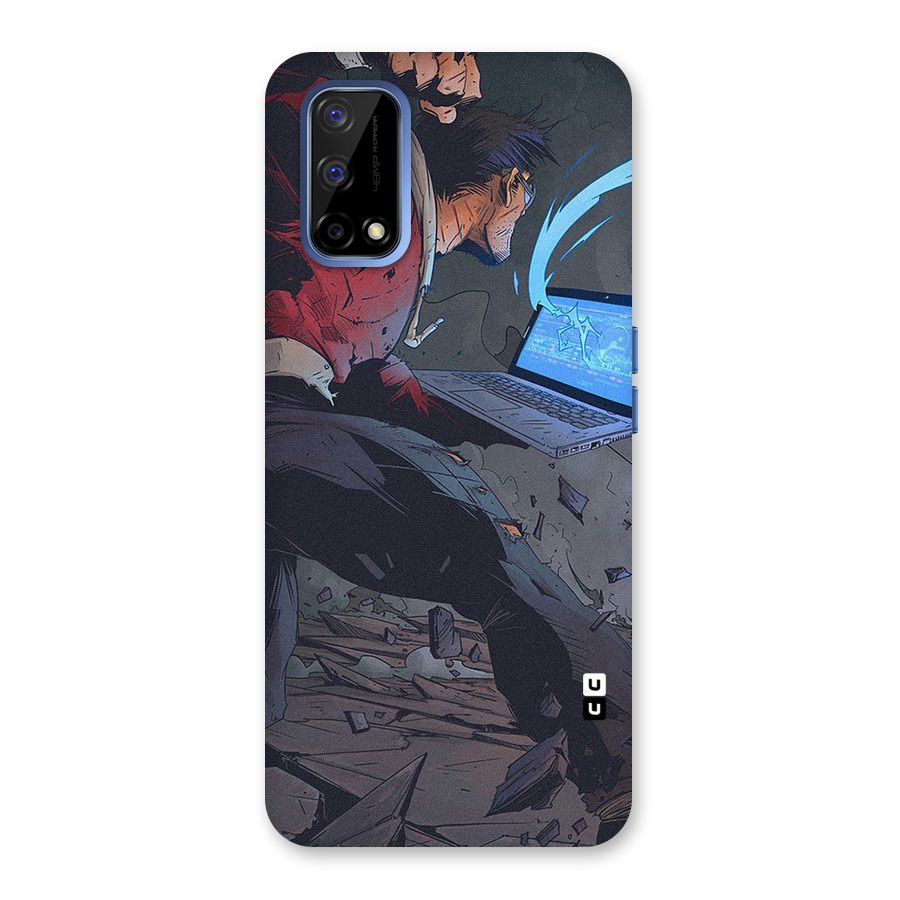 Angry Programmer Back Case for Realme Narzo 30 Pro