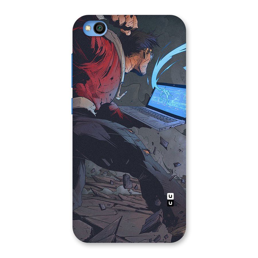 Angry Programmer Back Case for Redmi Go