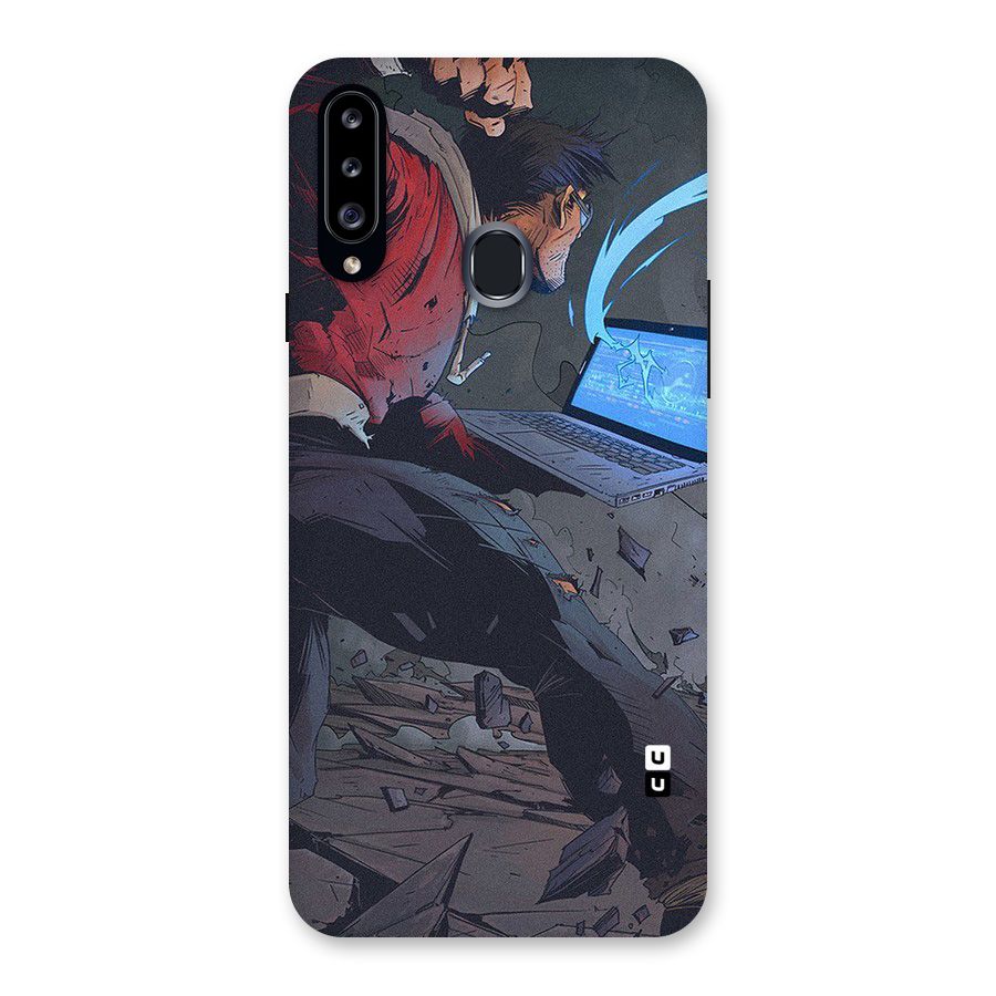 Angry Programmer Back Case for Samsung Galaxy A20s