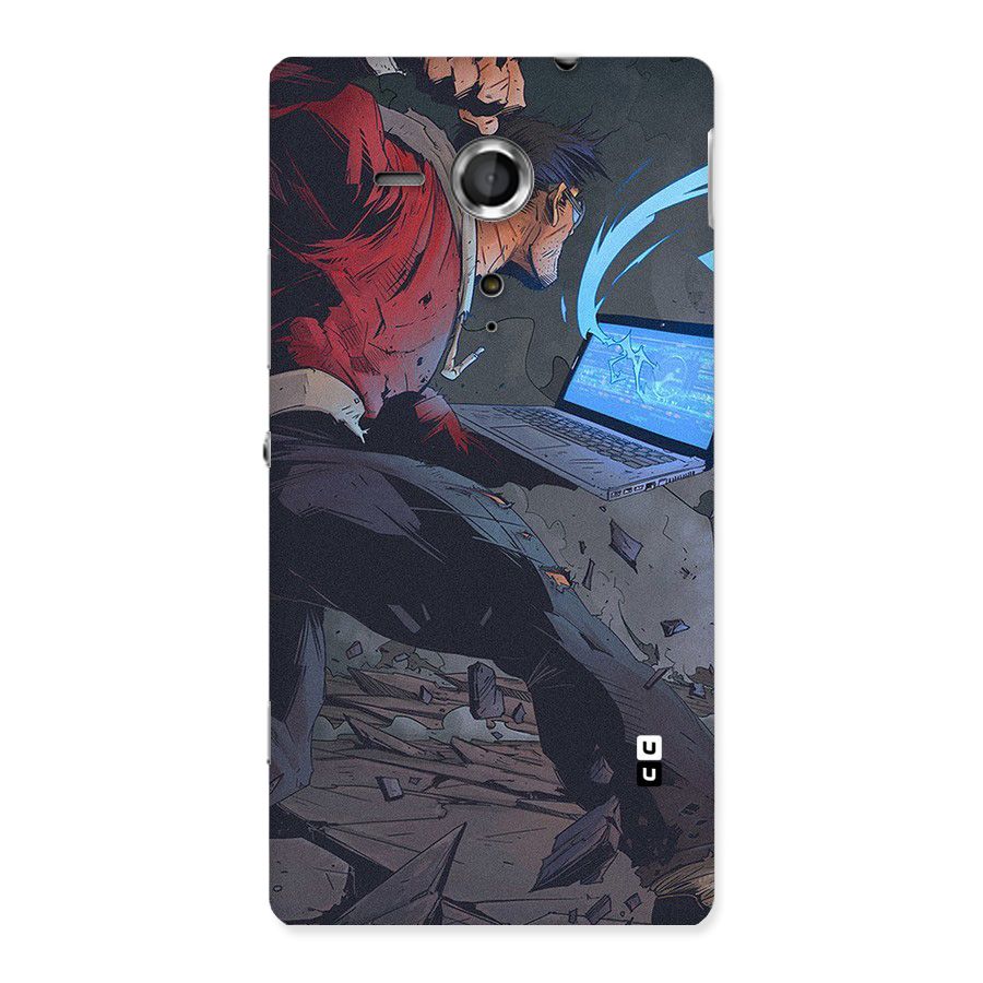 Angry Programmer Back Case for Sony Xperia SP