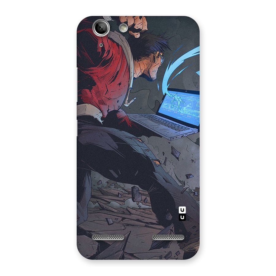 Angry Programmer Back Case for Vibe K5 Plus