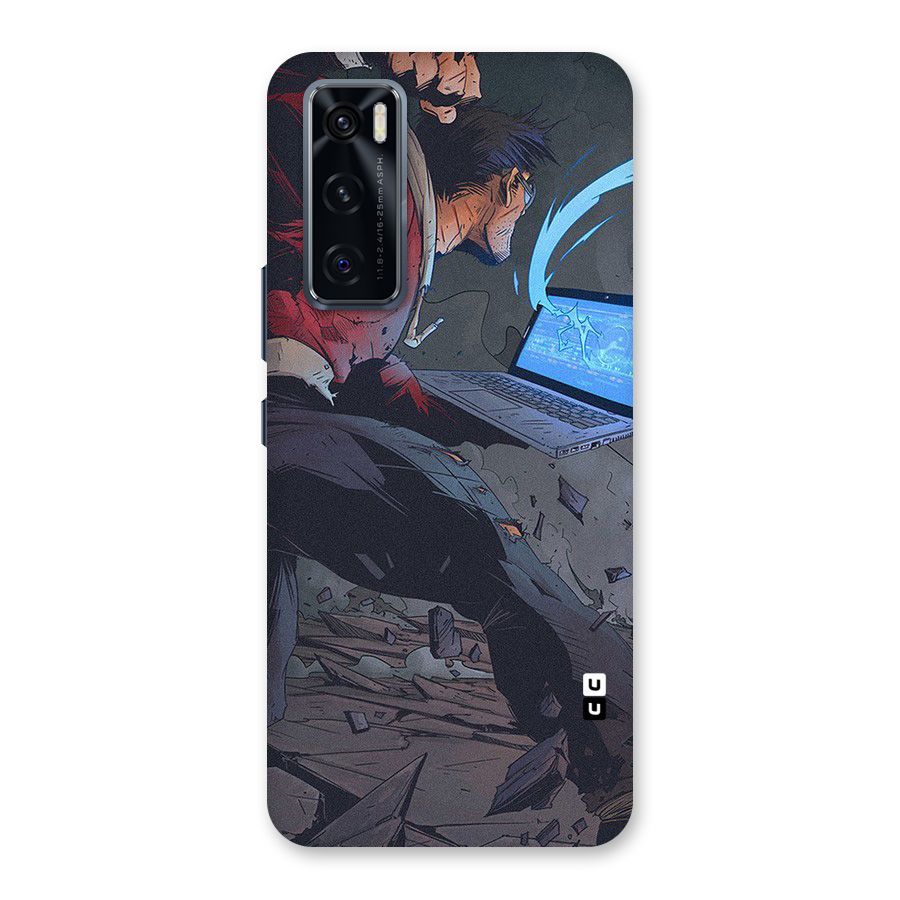 Angry Programmer Back Case for Vivo V20 SE