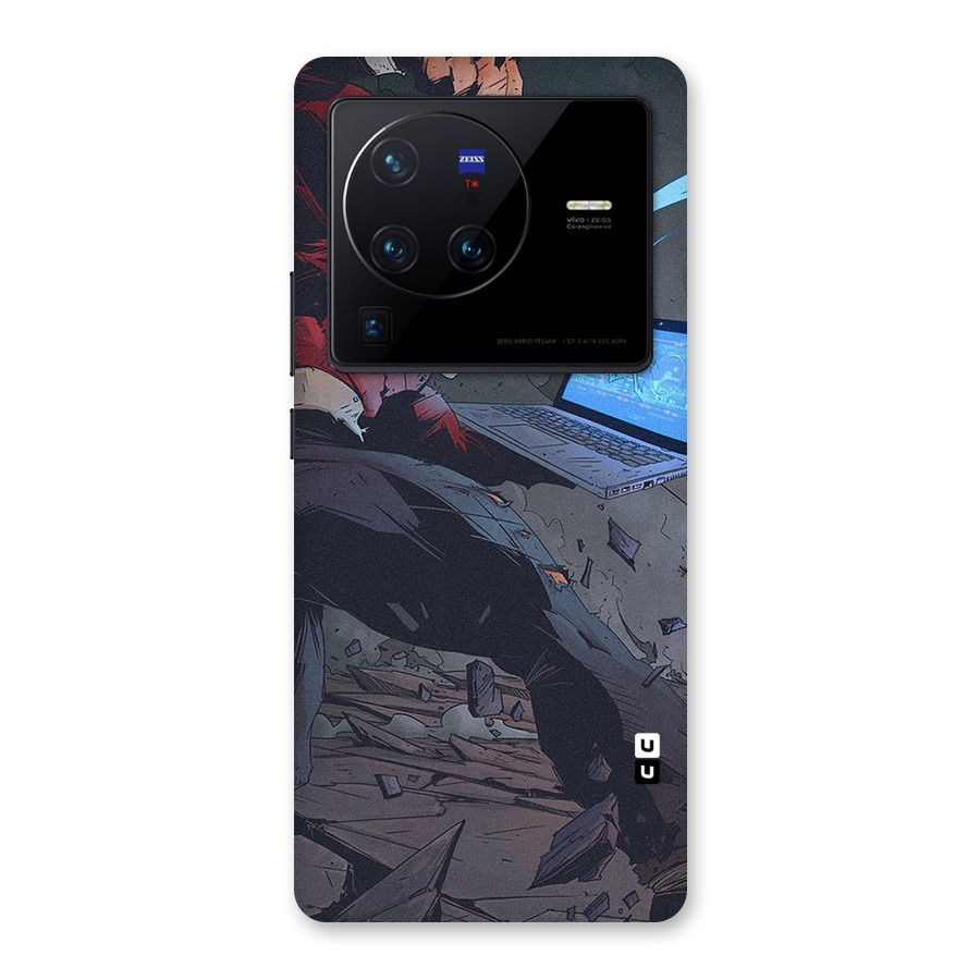 Angry Programmer Back Case for Vivo X80 Pro