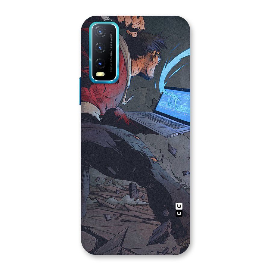 Angry Programmer Back Case for Vivo Y20A