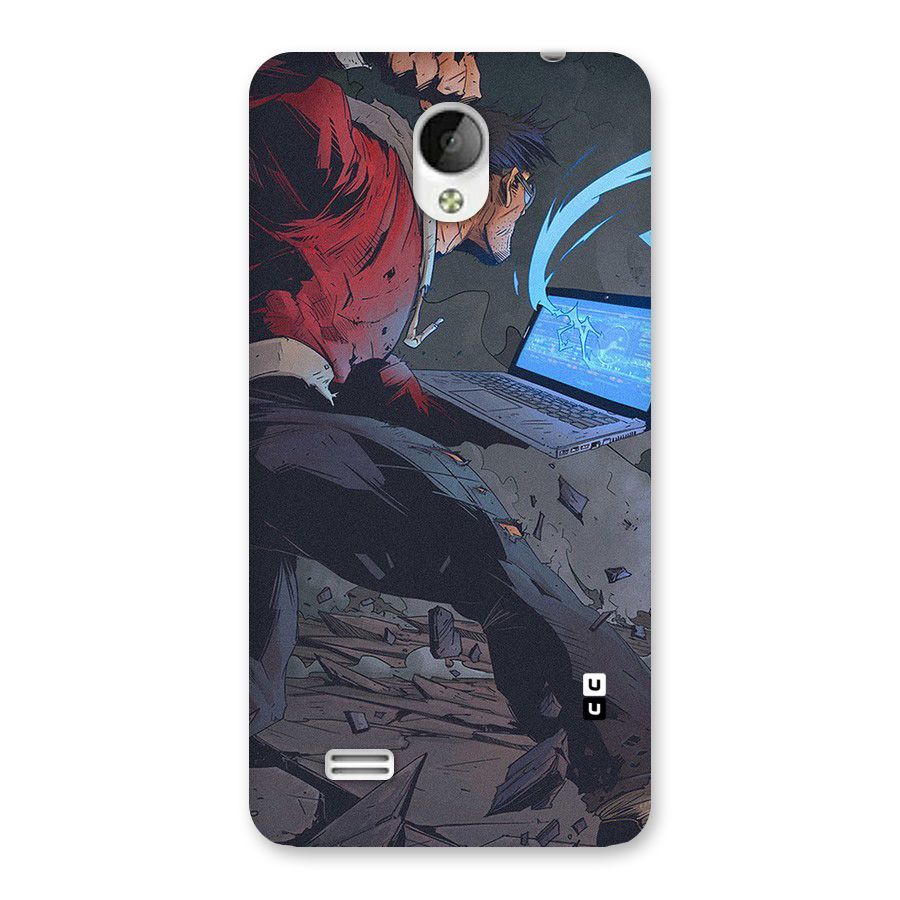 Angry Programmer Back Case for Vivo Y21