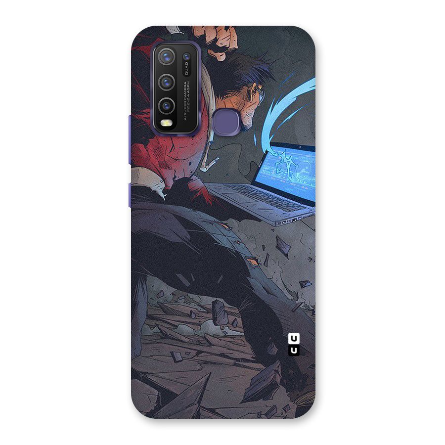 Angry Programmer Back Case for Vivo Y30