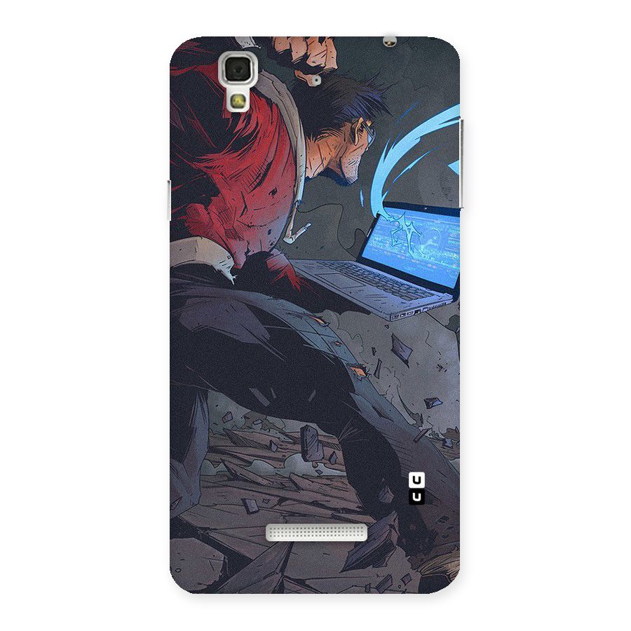 Angry Programmer Back Case for Yu Yureka