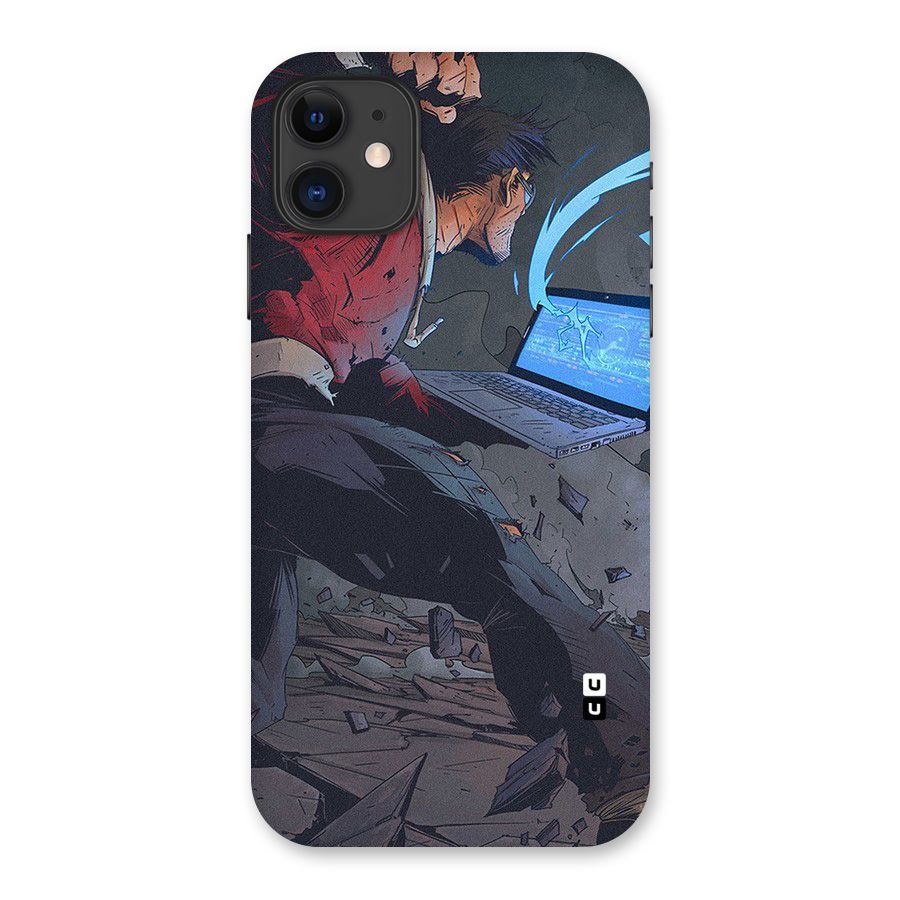 Angry Programmer Back Case for iPhone 11