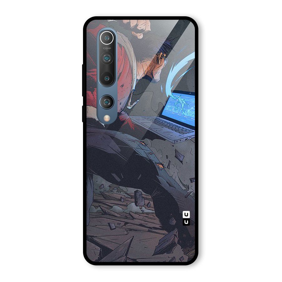 Angry Programmer Glass Back Case for Mi 10