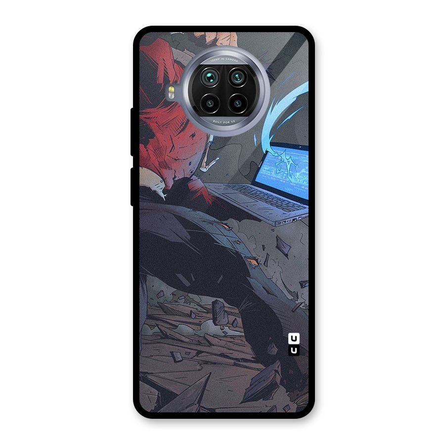 Angry Programmer Glass Back Case for Mi 10i