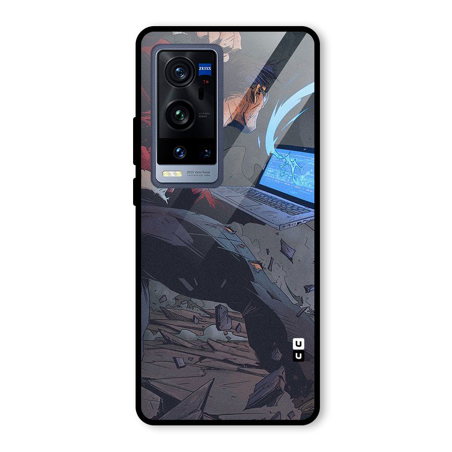 Angry Programmer Glass Back Case for Vivo X60 Pro Plus
