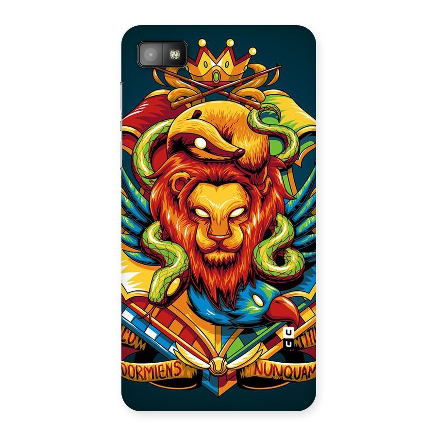 Animal Art Back Case for Blackberry Z10