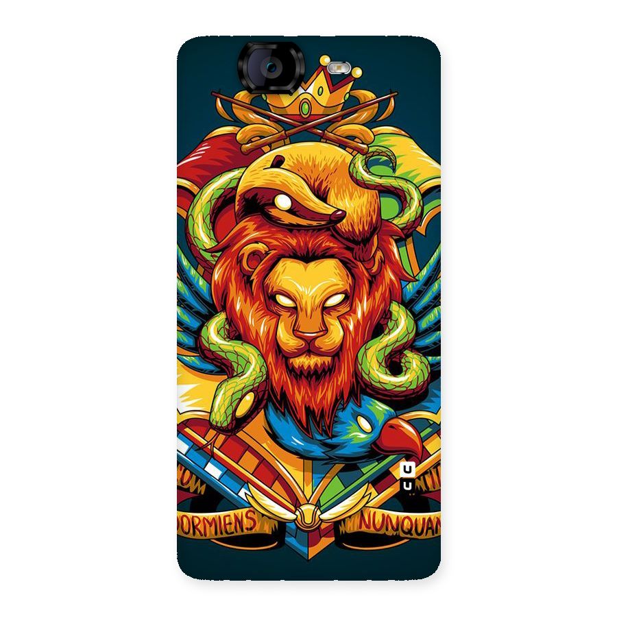 Animal Art Back Case for Canvas Knight A350