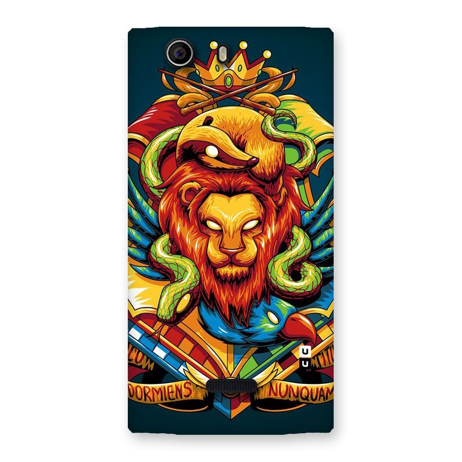 Animal Art Back Case for Canvas Nitro 2 E311