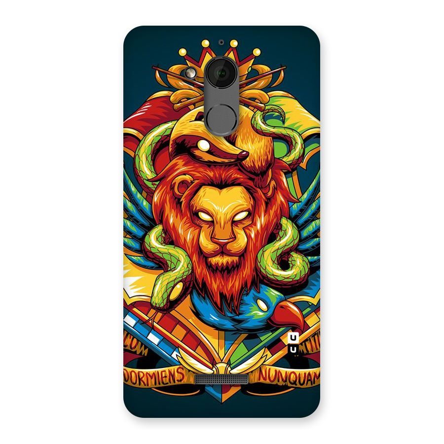 Animal Art Back Case for Coolpad Note 5