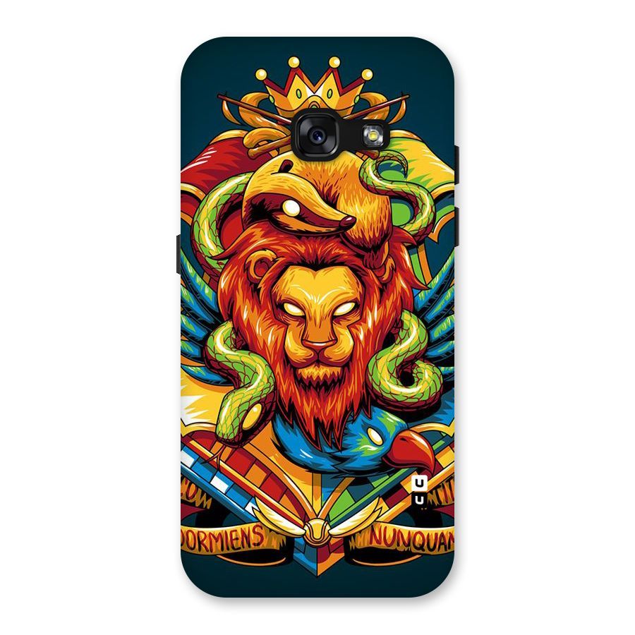Animal Art Back Case for Galaxy A3 (2017)