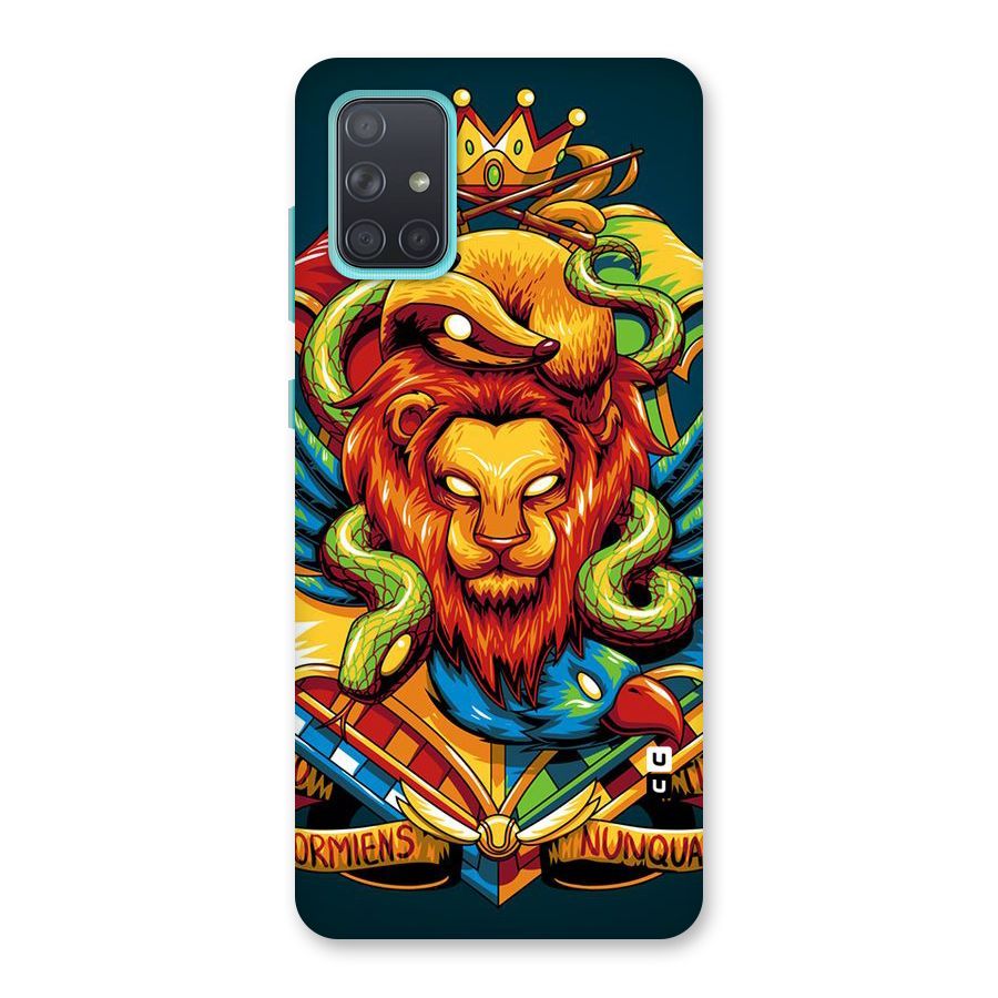 Animal Art Back Case for Galaxy A71