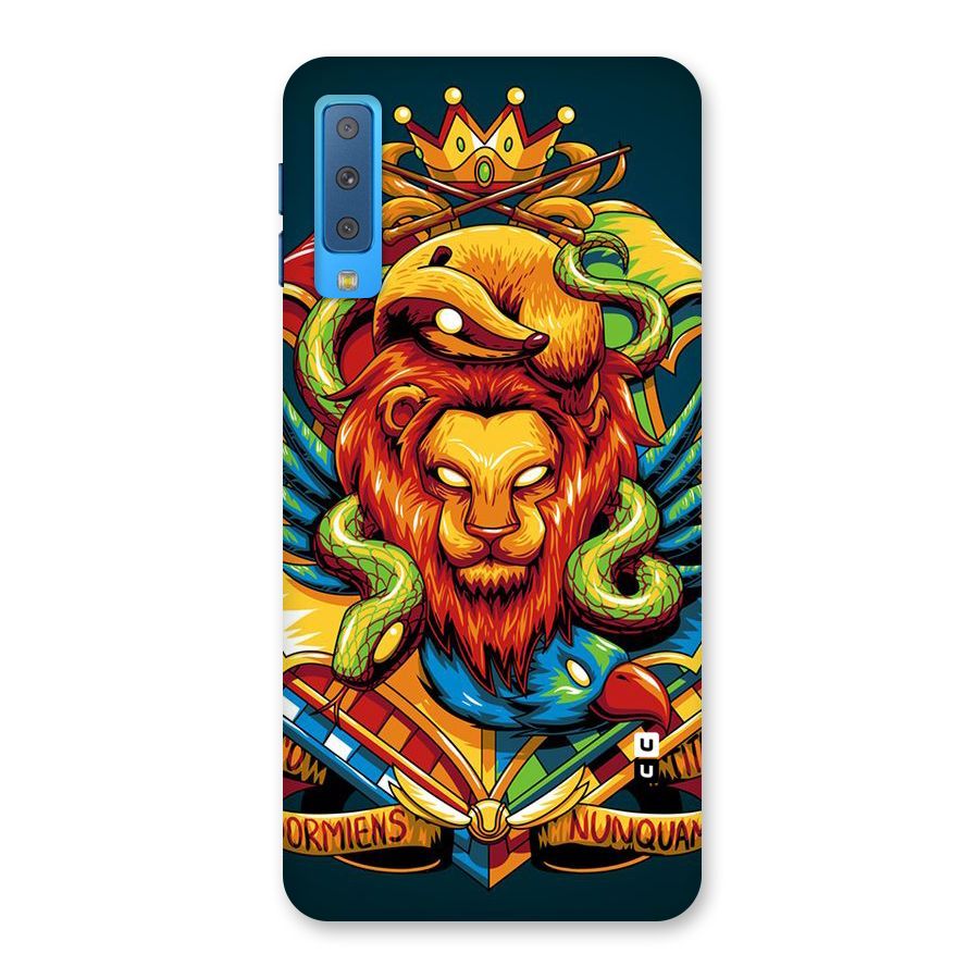 Animal Art Back Case for Galaxy A7 (2018)