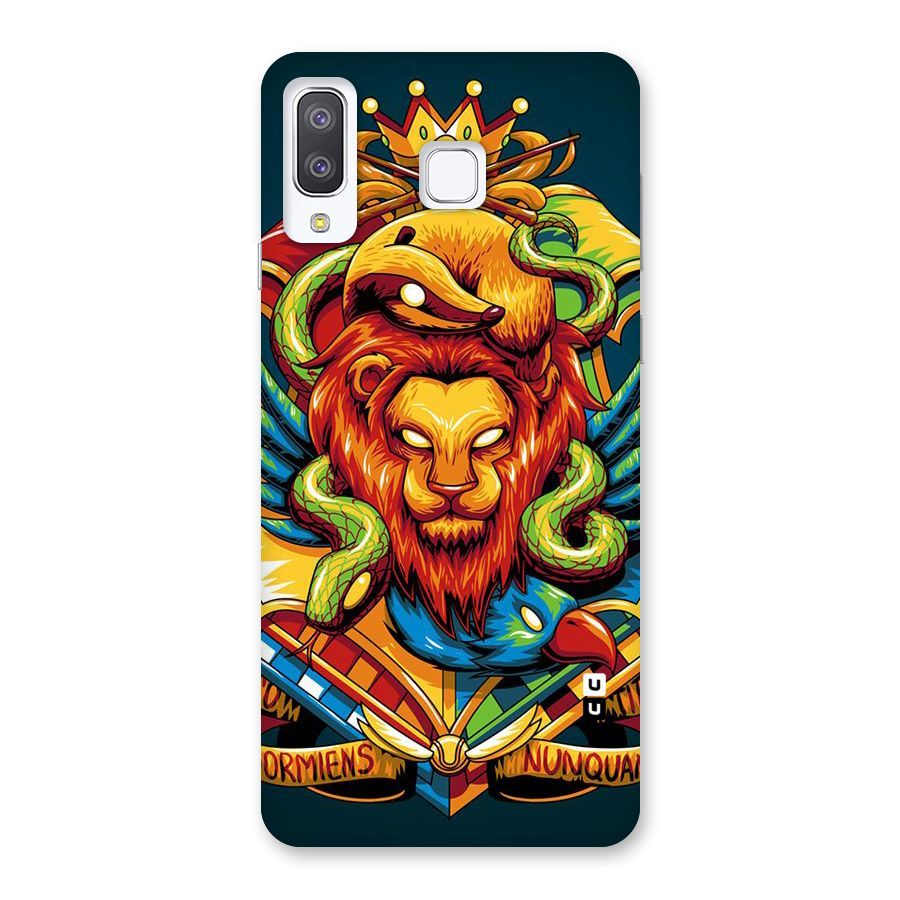 Animal Art Back Case for Galaxy A8 Star